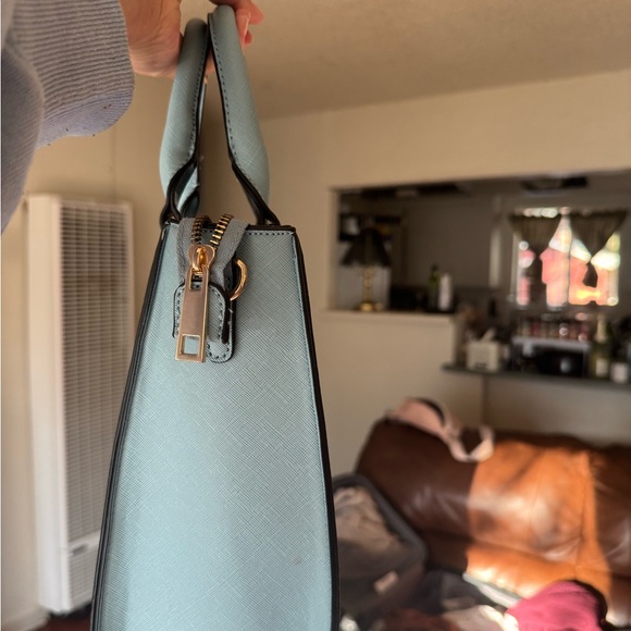 Light blue mini handbag - Picture 5 of 8